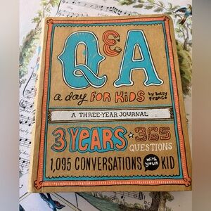 Q&A a Day for Kids: A Three-Year Journal - Diary By Franco, Betsy - EUC